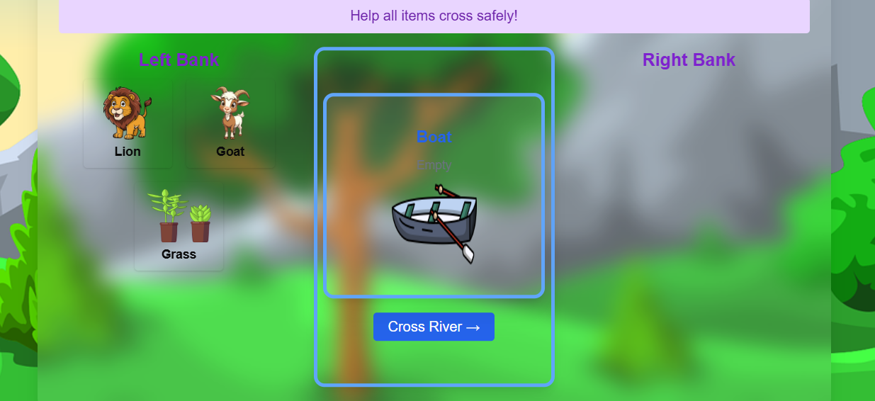 River Cross Puzzle